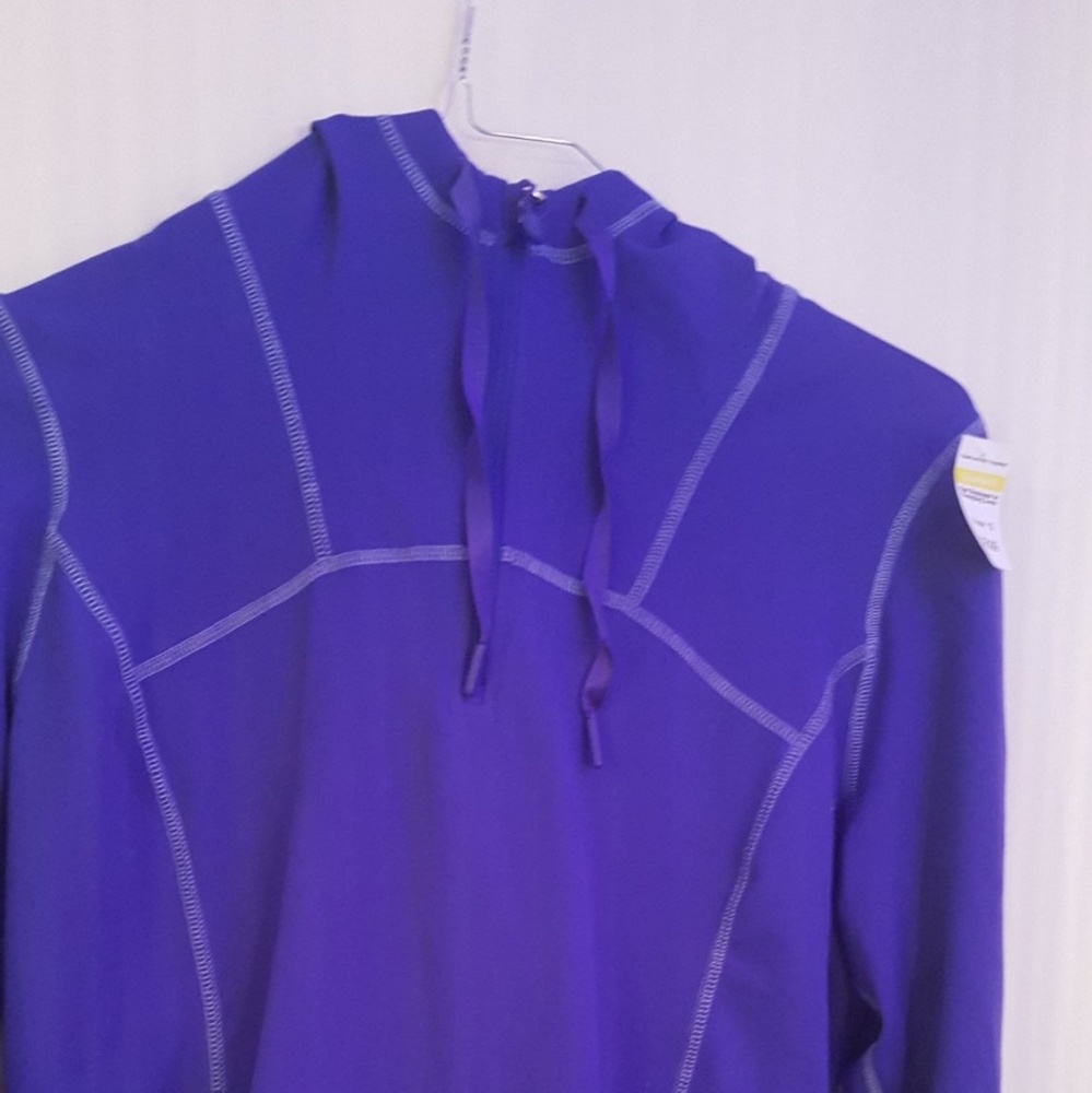 Women's Kirkland signature 1/4 zip hood jacket